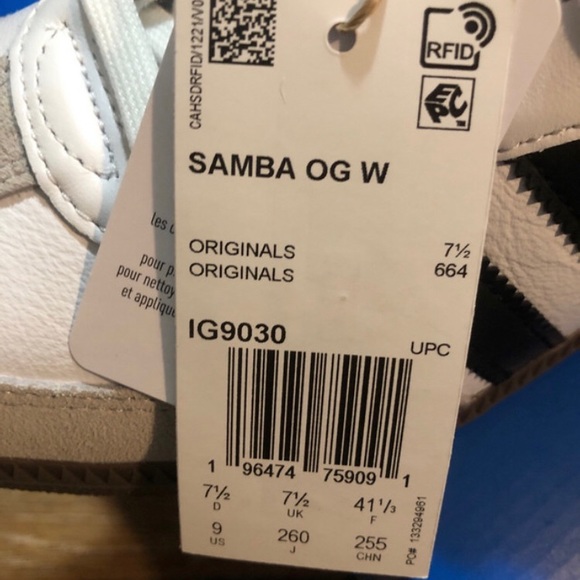 Samba Og W BNIB - Picture 6 of 7